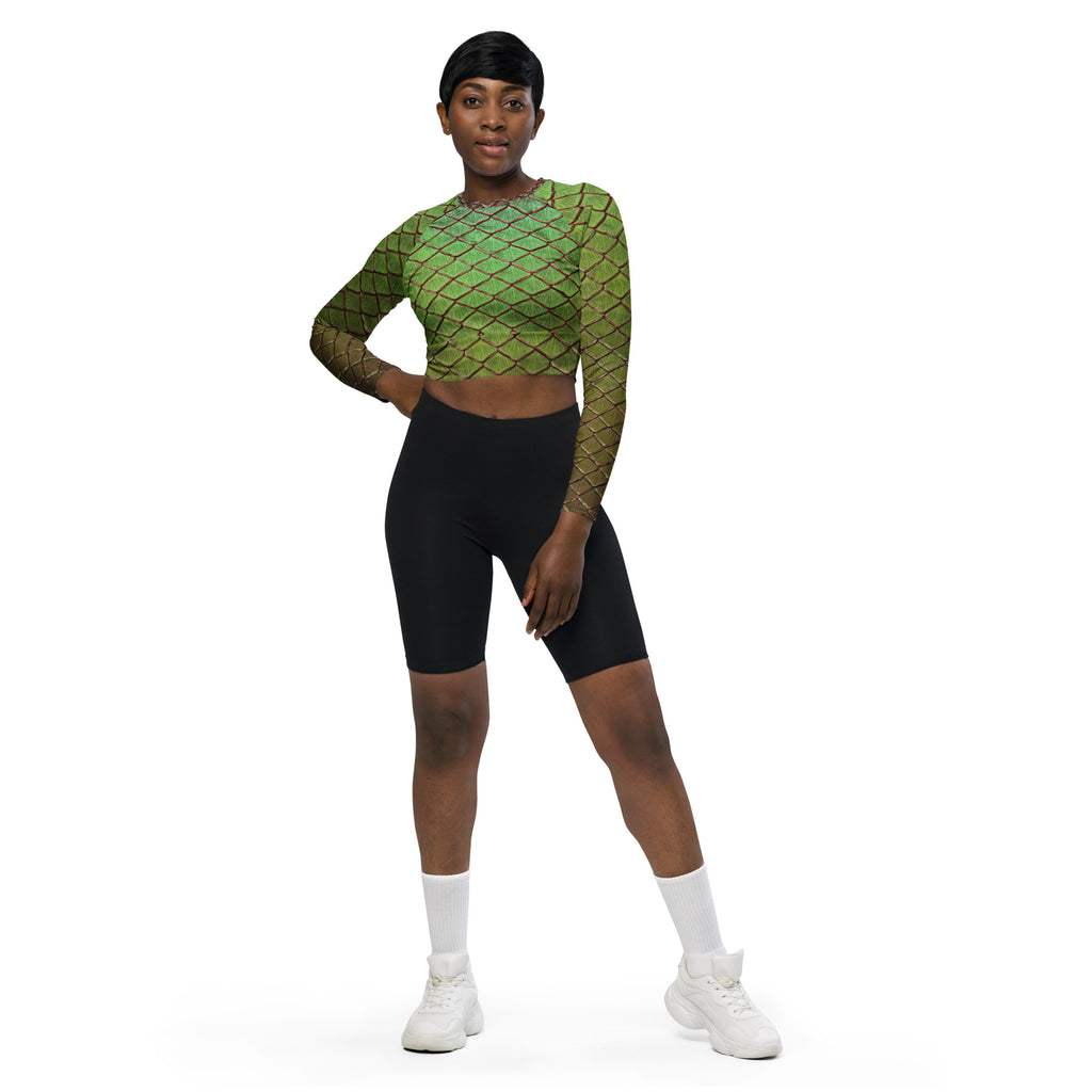Mirkwood Recycled Cropped Rash Guard