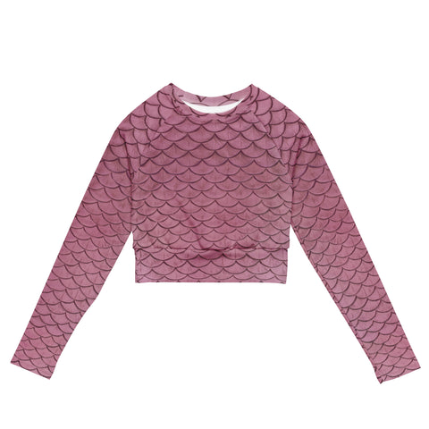 Silhouette Recycled Cropped Rash Guard