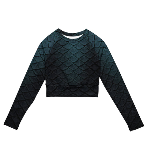Nightshade Recycled Cropped Rash Guard