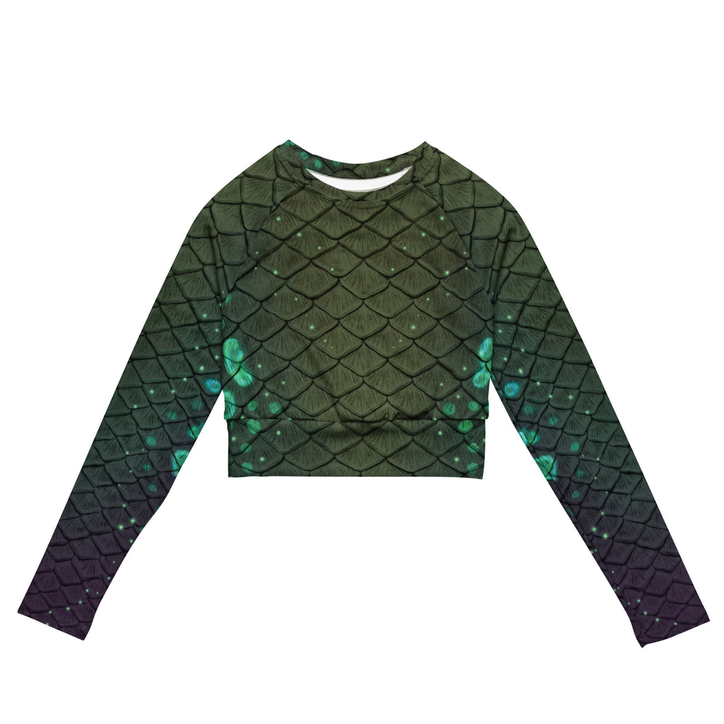Amphibia Recycled Cropped Rash Guard