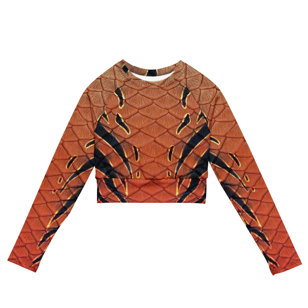 Dark Harvest Recycled Cropped Rash Guard
