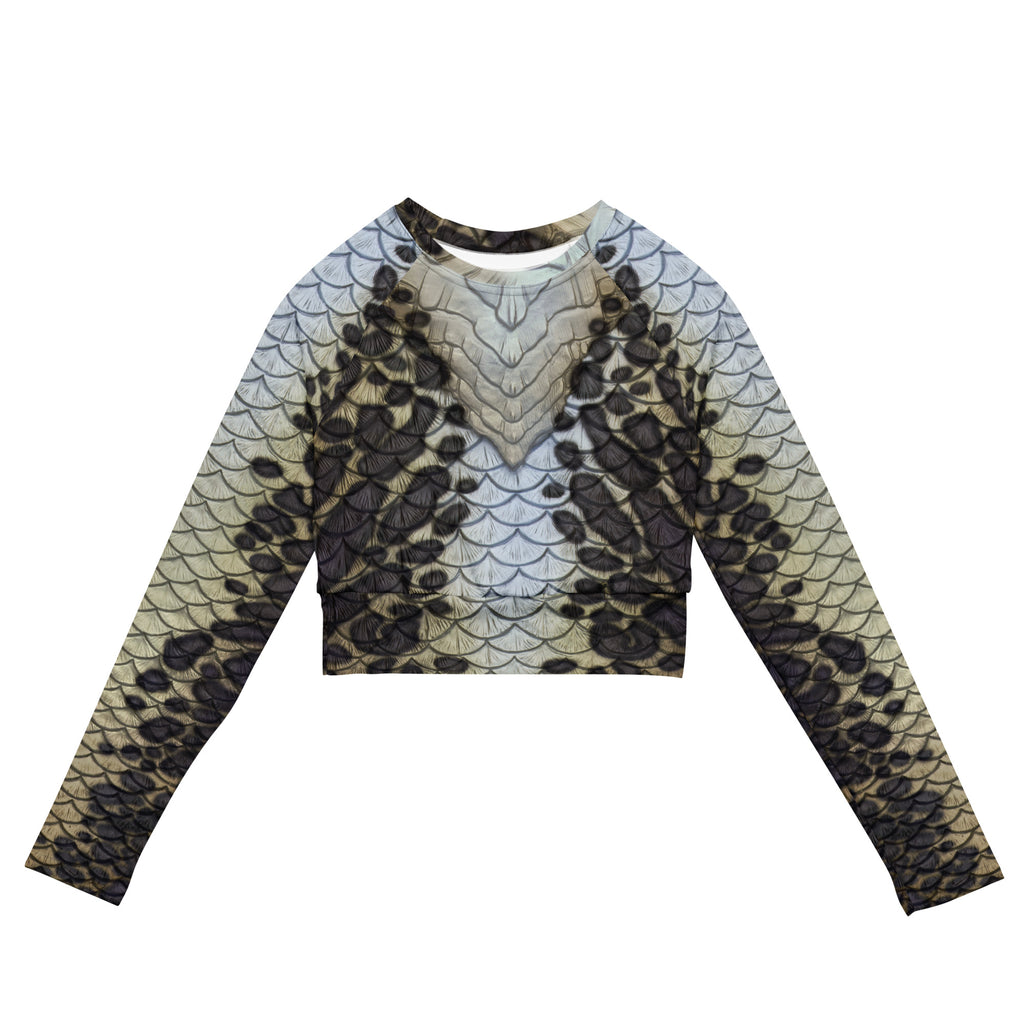 Jaguar Recycled Cropped Rash Guard