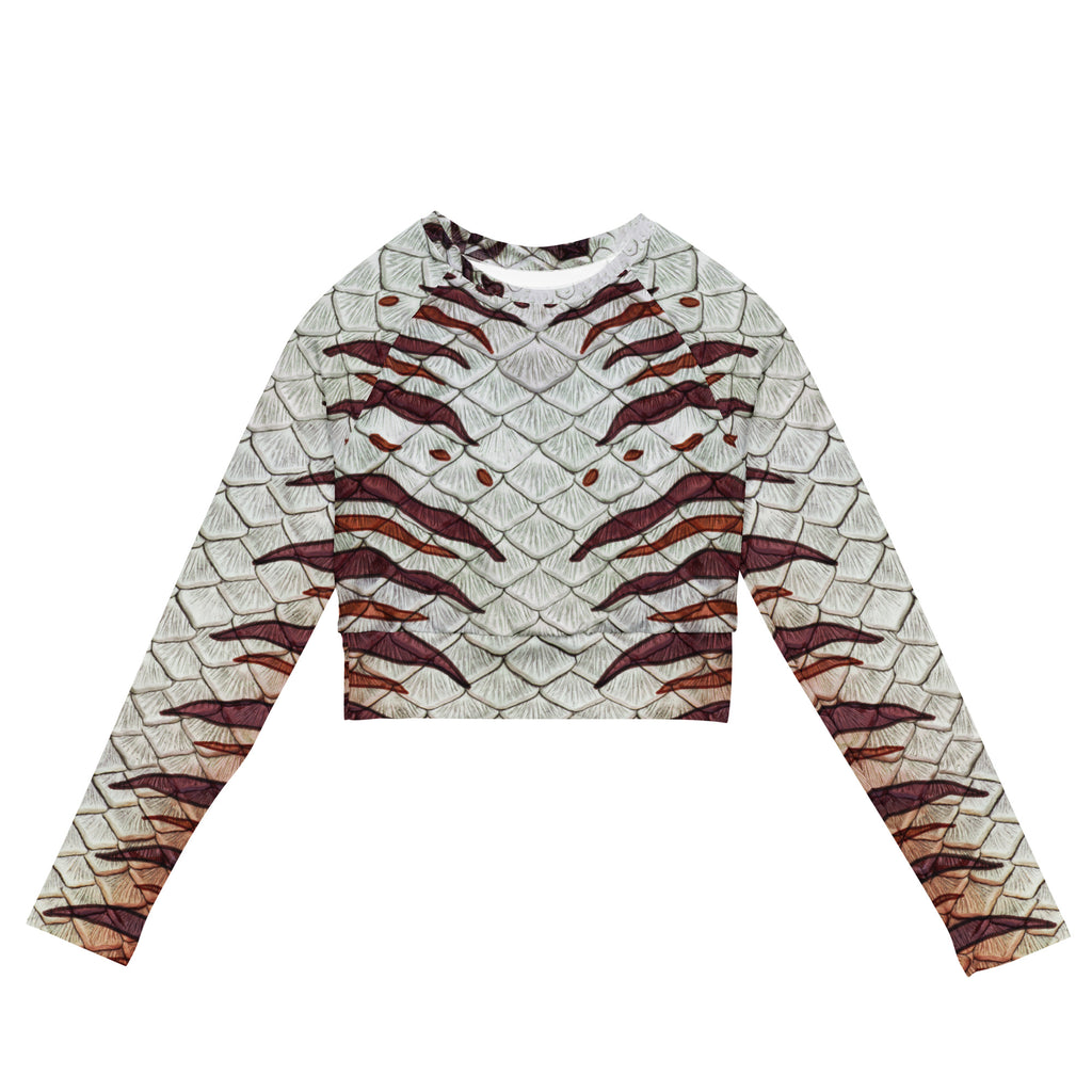 Lionfish Recycled Cropped Rash Guard