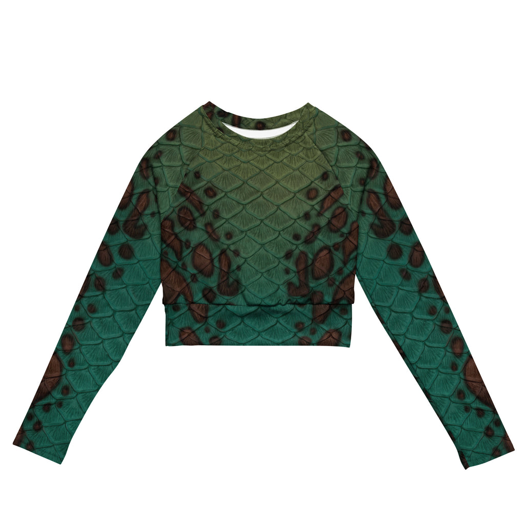 Wild Thing Recycled Cropped Rash Guard