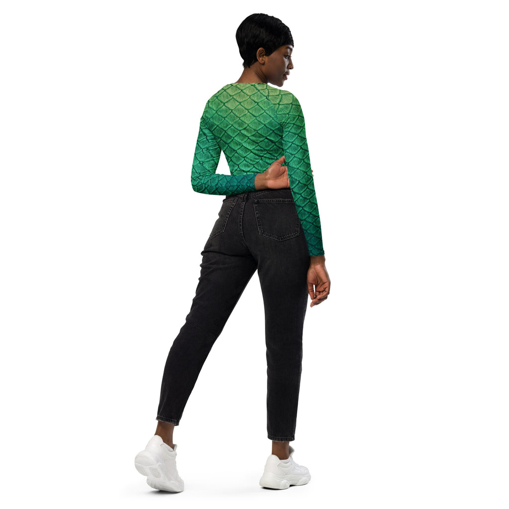 Secret of Skye Recycled Cropped Rash Guard
