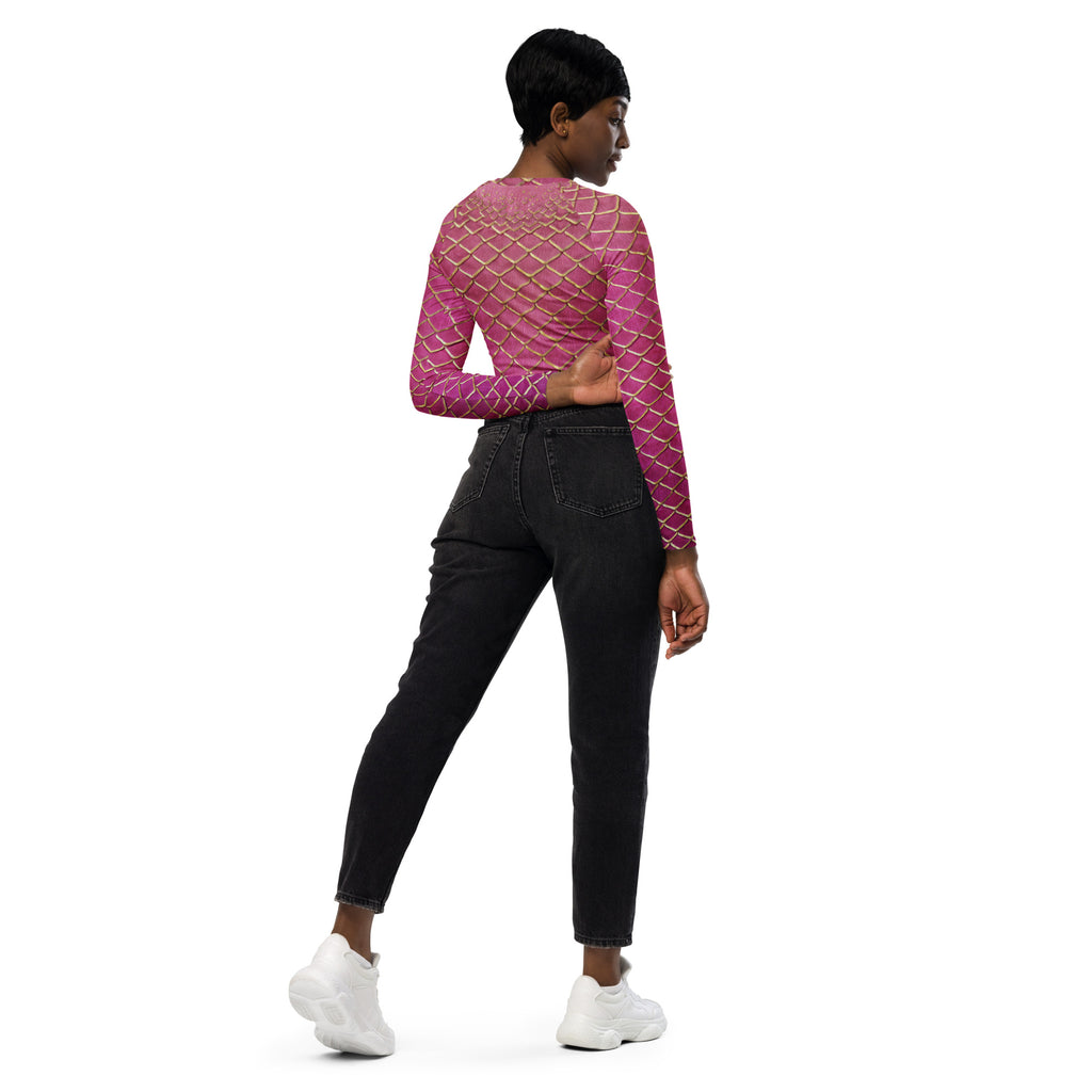 Malibu Recycled Cropped Rash Guard