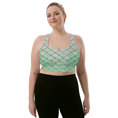 Malibu Longline Sports Bra