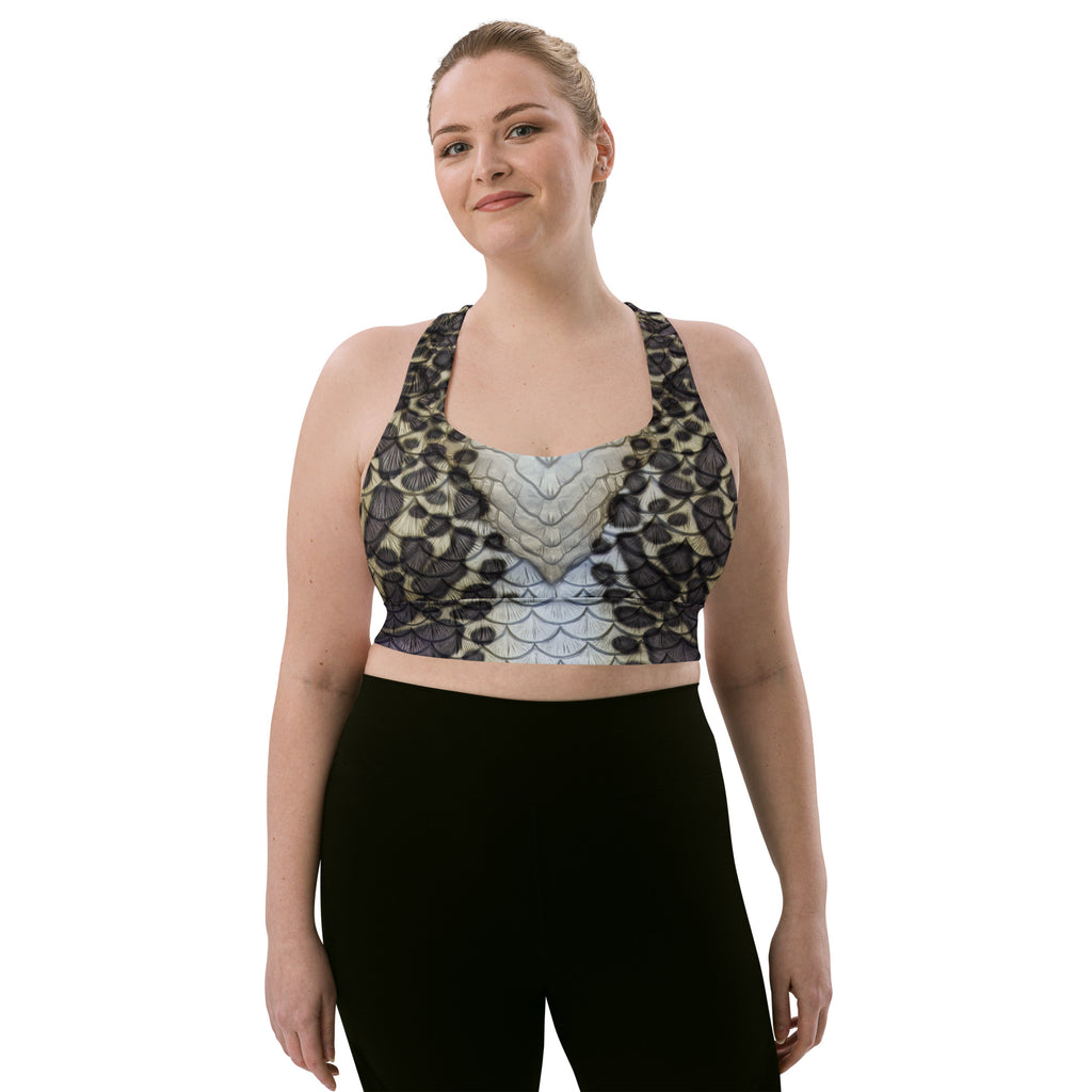Jaguar Recycled Longline Sports Bra