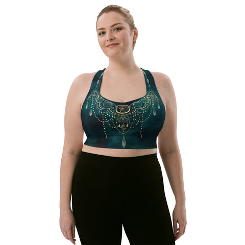 Malibu Longline Sports Bra