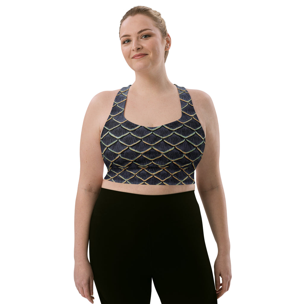 Curse of Cortes Recycled Longline Sports Bra