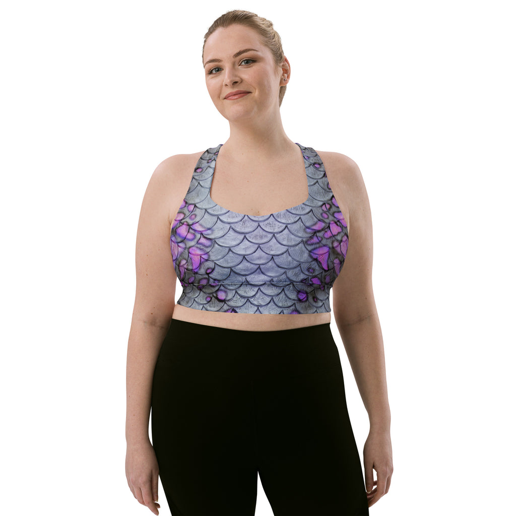 Carina Recycled Longline Sports Bra