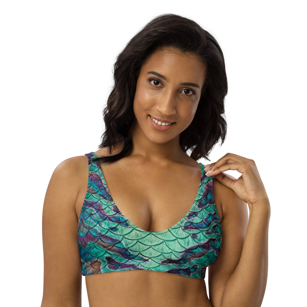 Abalone Abyss Recycled Padded Bikini Top