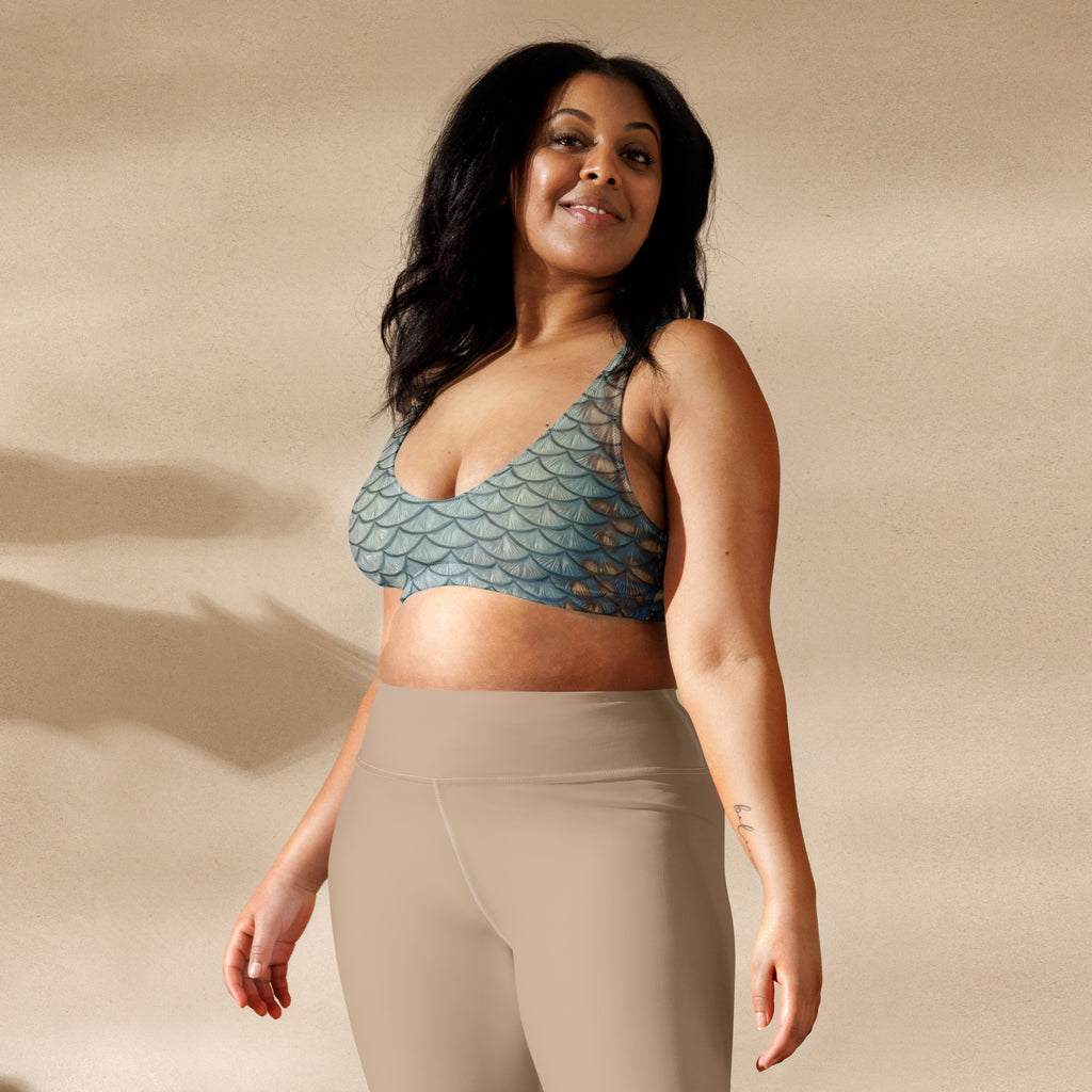 Moonshell Recycled padded bikini top