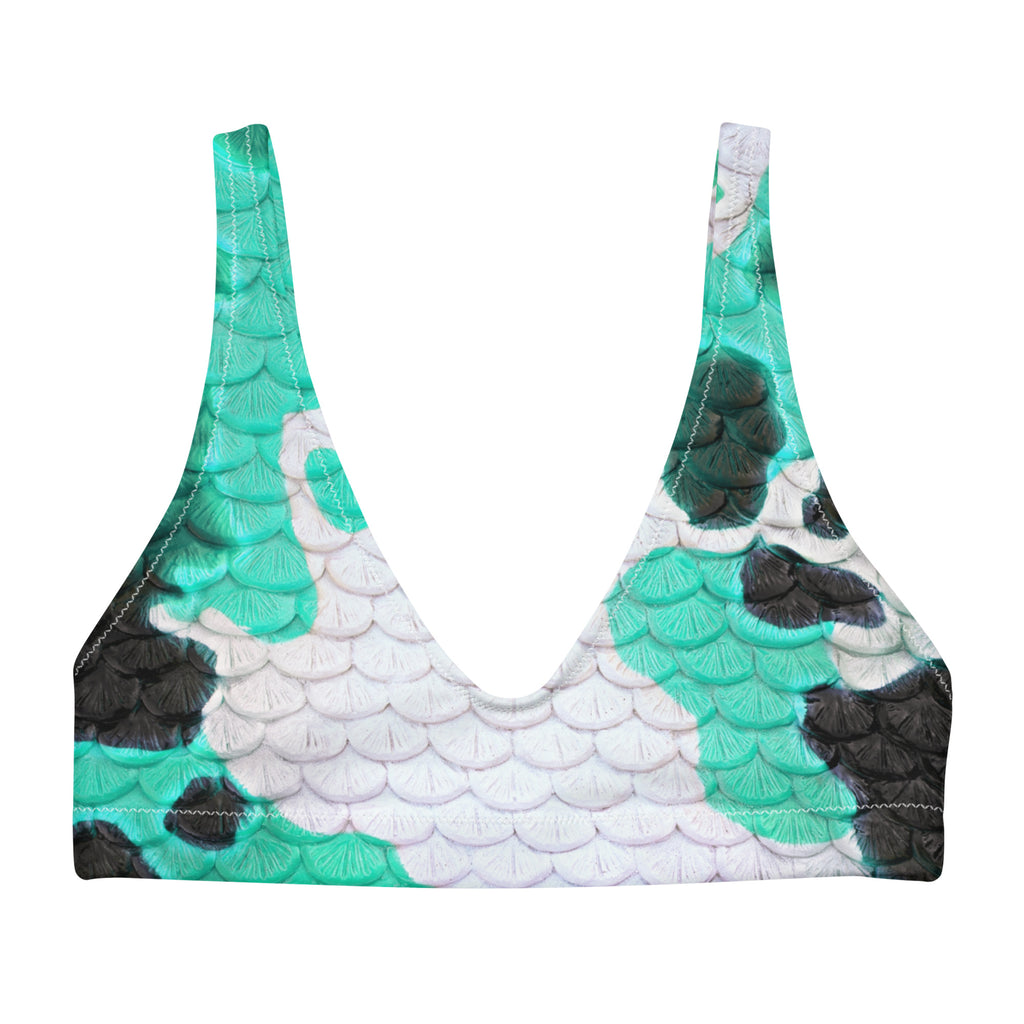 Caspian Koi Recycled Padded Bikini Top