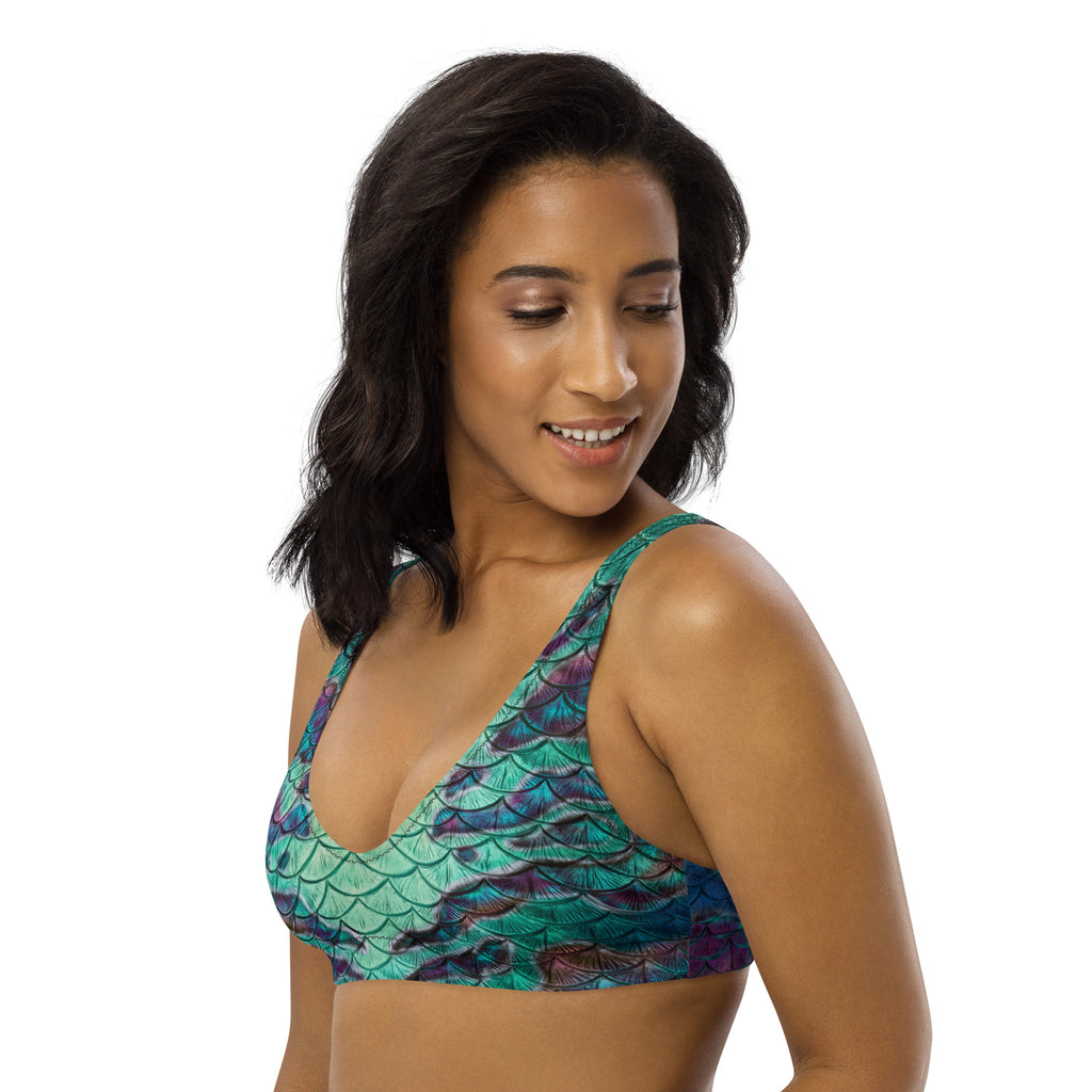 Abalone Abyss Recycled Padded Bikini Top