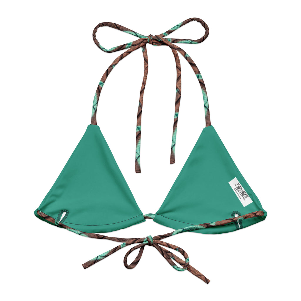 Song of the Sea Recycled String Bikini Top