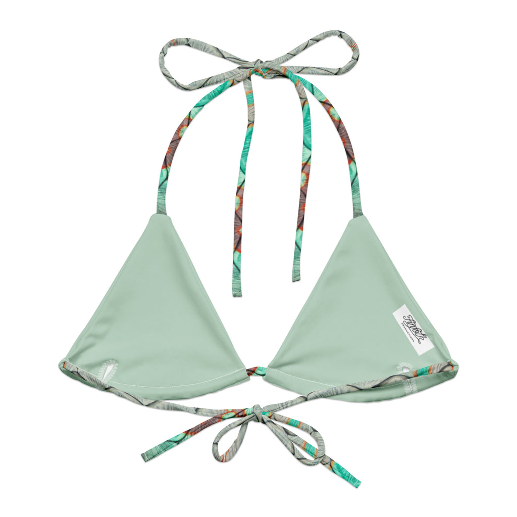 The Nautilus Recycled String Bikini Top