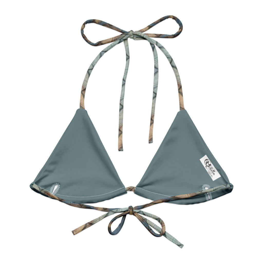 Moonshell string bikini top