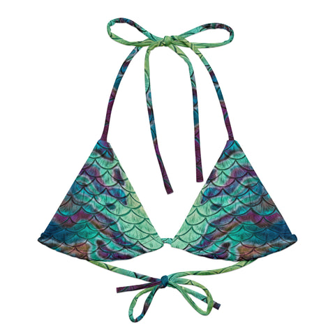 Abalone Abyss Recycled Padded Bikini Top