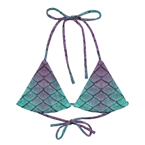 Abalone Abyss Recycled Padded Bikini Top
