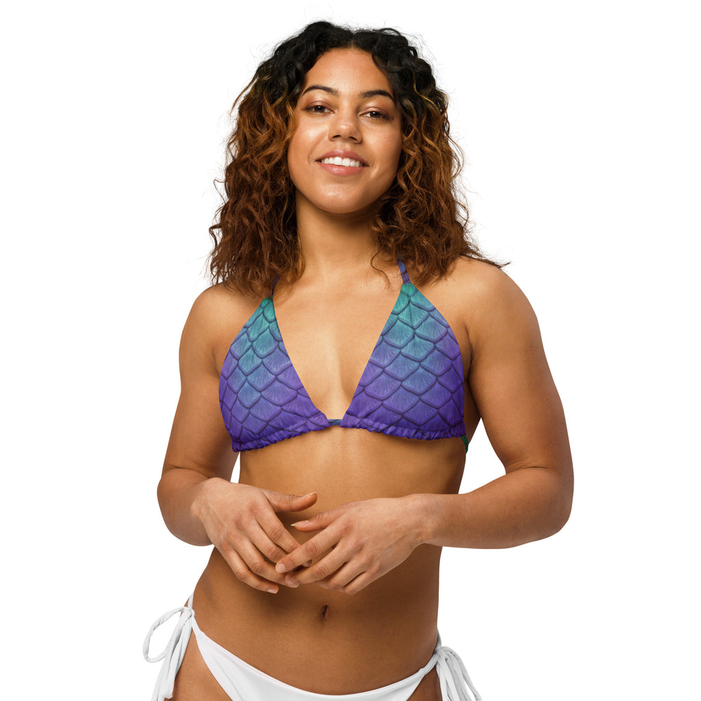 Andromeda Recycled String Bikini Top