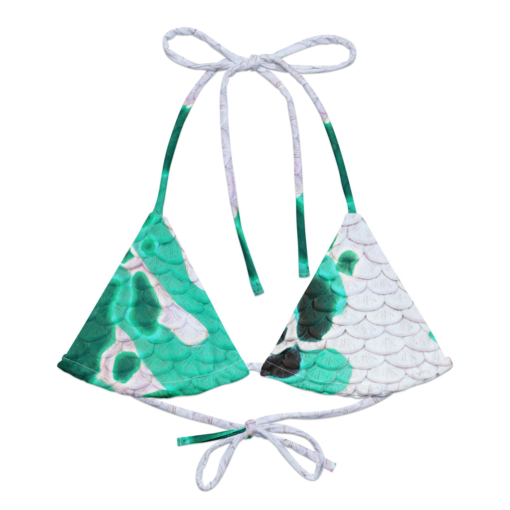 Caspian Koi Recycled String Bikini Top