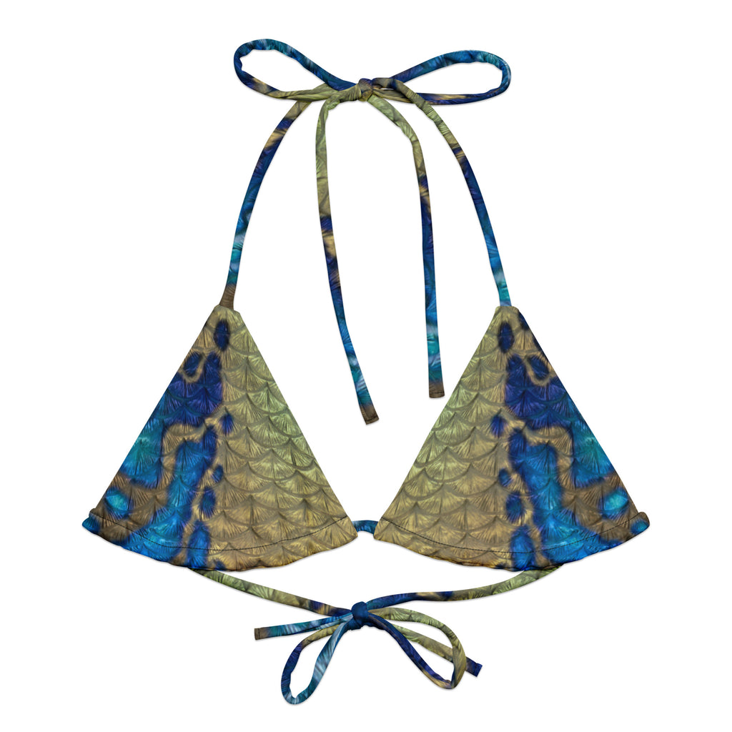 Azul Recycled String Bikini Top