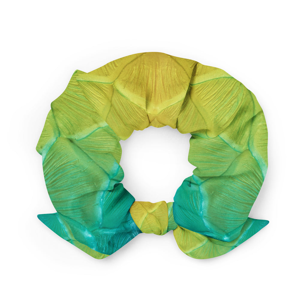 Jellyfish Jungle Recycled Scrunchie