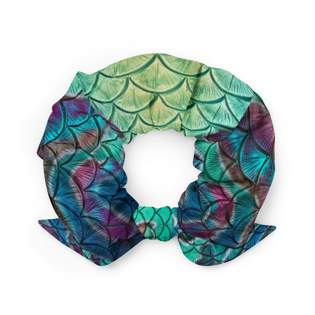 Abalone Abyss Recycled Scrunchie