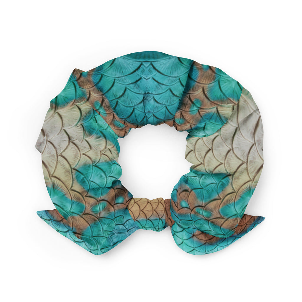 Queen Conch Recycled Scrunchie