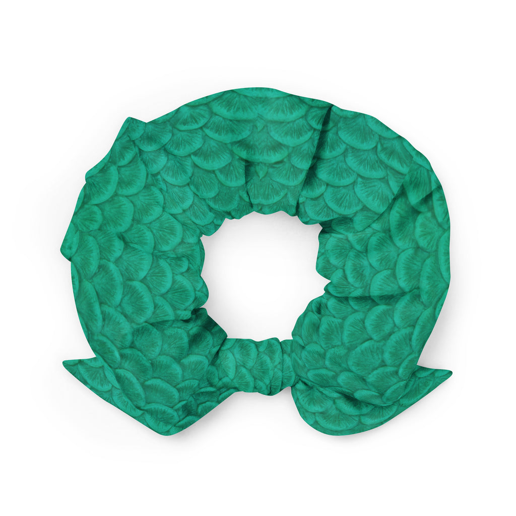 Humphead Wrasse Recycled Scrunchie
