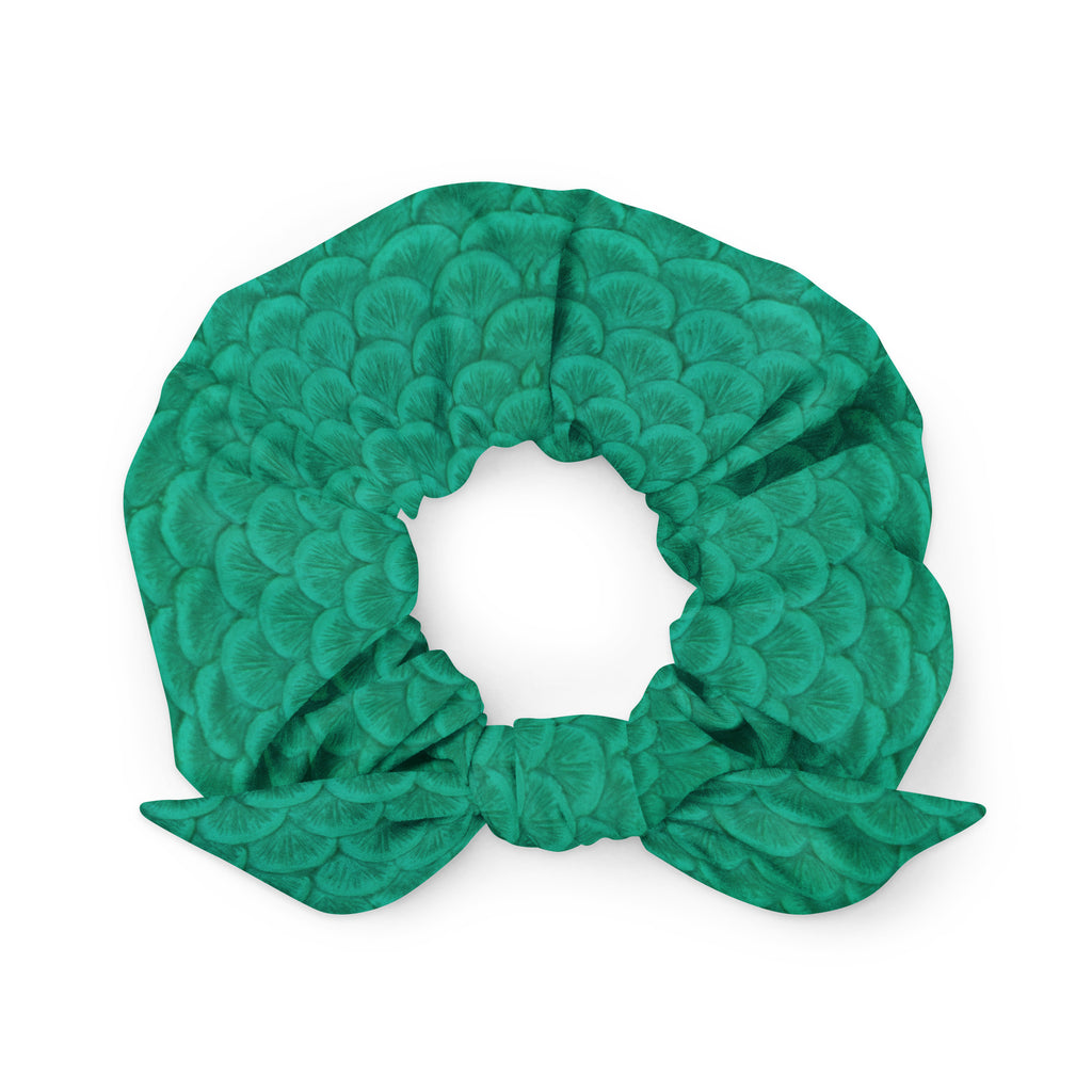 Humphead Wrasse Recycled Scrunchie