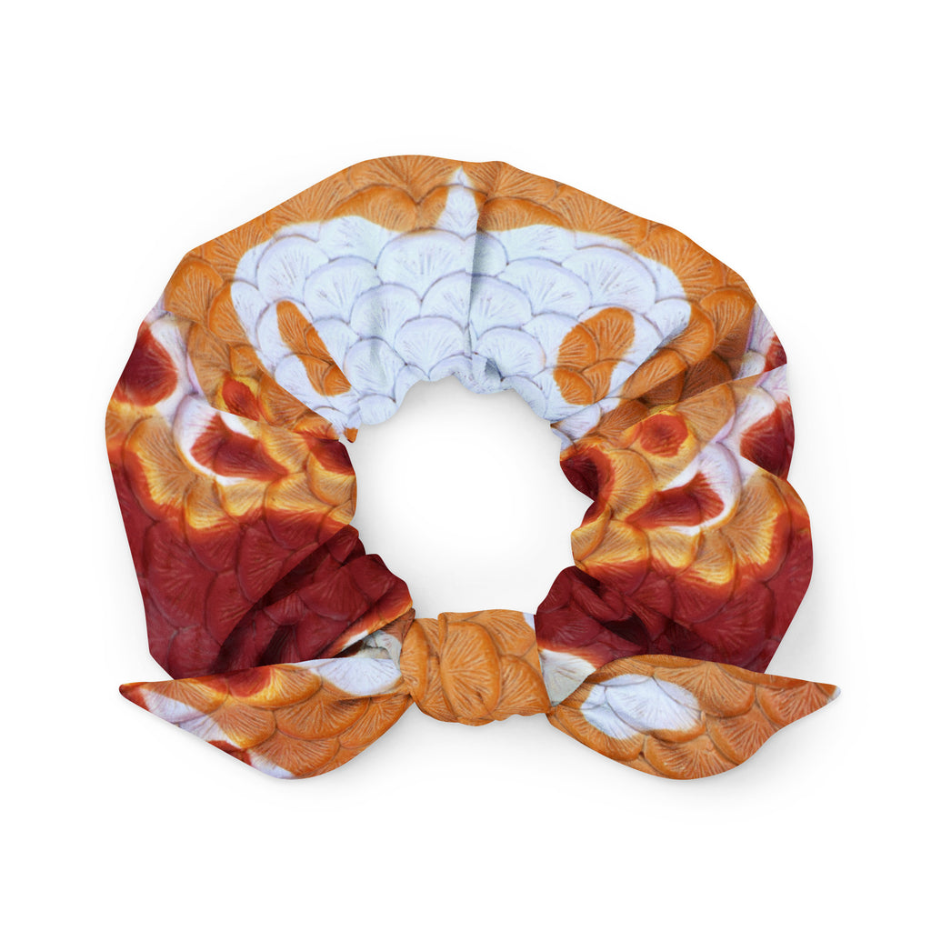 Classic Koi Recycled Scrunchie