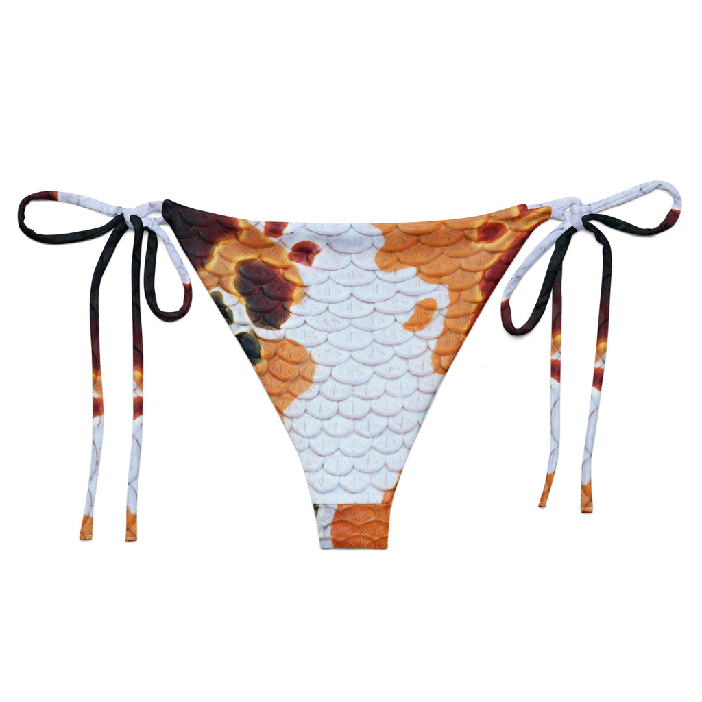 Classic Koi Recycled String Bikini Bottom