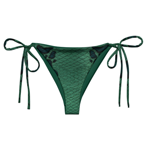 Dark Harvest Recycled High-Waisted Bikini Bottom