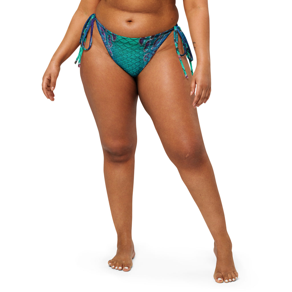 Abalone Abyss Recycled String Bikini Bottom