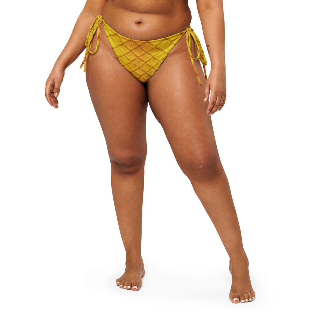 Golden Hour Recycled String Bikini Bottom