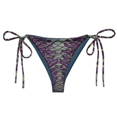 Dark Harvest Recycled High-Waisted Bikini Bottom