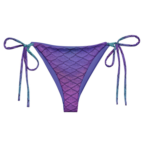 Dark Harvest Recycled High-Waisted Bikini Bottom