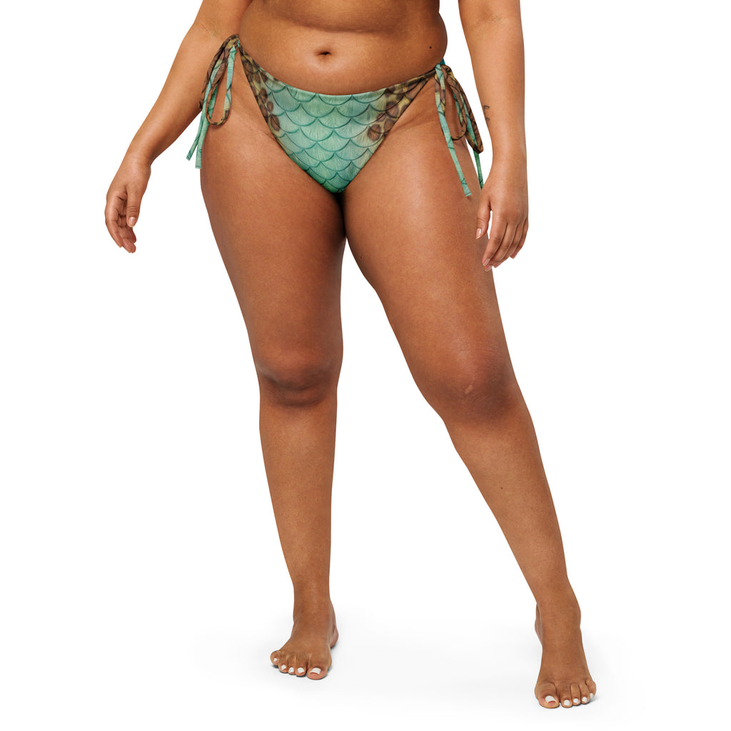 Mirage recycled string bikini bottom