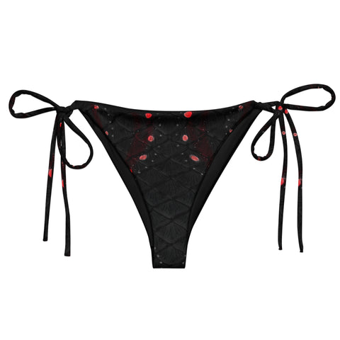 Dark Harvest Recycled High-Waisted Bikini Bottom