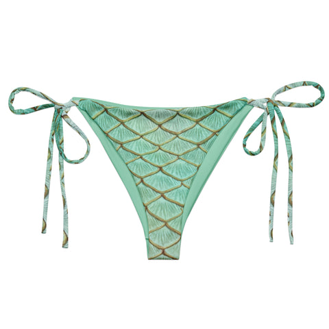 Dark Harvest Recycled High-Waisted Bikini Bottom