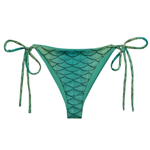 Dark Harvest Recycled High-Waisted Bikini Bottom