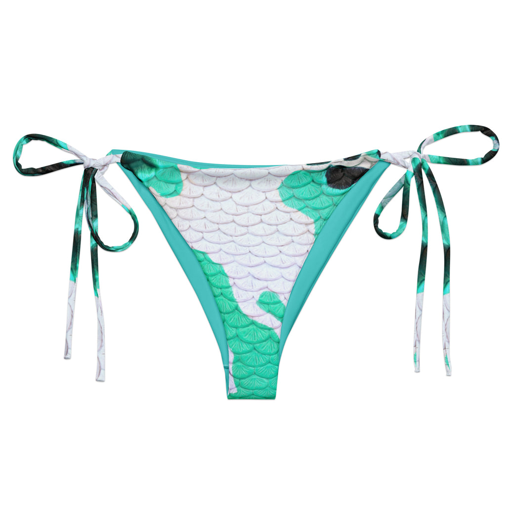 Caspian Koi Recycled String Bikini Bottom