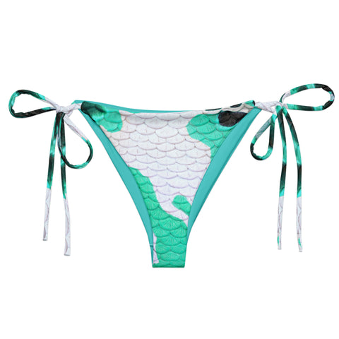 Dark Harvest Recycled High-Waisted Bikini Bottom