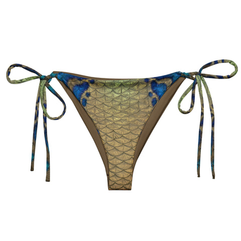 Dark Harvest Recycled High-Waisted Bikini Bottom