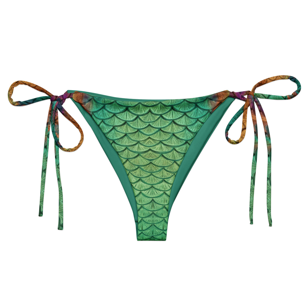 Macaw Recycled String Bikini Bottom