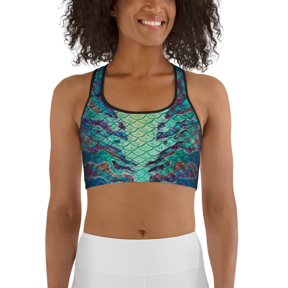 Abalone Abyss Sports Bra