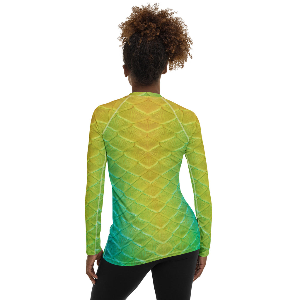 Jellyfish Jungle Fitted Rash Guard