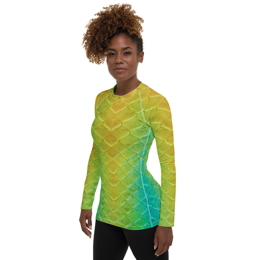 Jellyfish Jungle Fitted Rash Guard